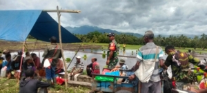 Babinsa Koramil 1625-01/Bajawa Hadiri Kegiatan TEKAD dan Penyuluhan Pertanian di Desa Ngabheo