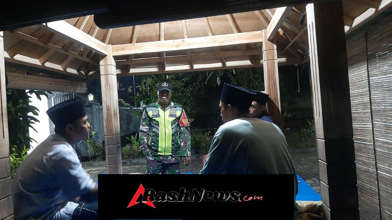 Babinsa Koramil 07/Batukliang Gelar Patroli Malam Sasar Tiga Desa