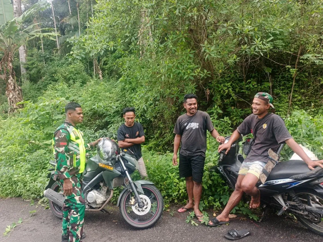 TNI AD Perkuat Kehadiran di Tengah Masyarakat Melalui Komsos dan Monitoring Wilayah