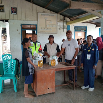 Pendampingan Babinsa, Penyaluran Bantuan Beras Rawan Pangan Berjalan Tertib dan Lancar