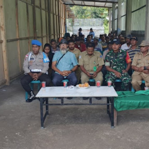 Running SPPG Kelurahan Mauponggo Berjalan Lancar dengan Pengawalan Babinsa