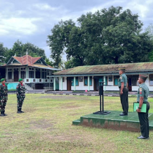 Melalui Upacara Bendera, Kodim 1603/Sikka Kokohkan Semangat Pengabdian Prajurit