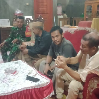 Babinsa Koramil Kempo Ajak Warga Tolokalo Waspada Lewat Ronda Malam