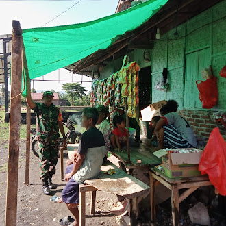 Komsos Babinsa Jadi Upaya Preventif Jaga Keamanan Wilayah Lanci Jaya