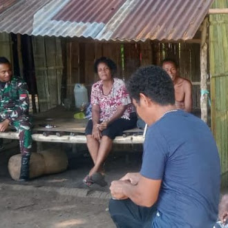 Melalui Komsos, Babinsa Kewapante Bangun Kesadaran Warga Hadapi Cuaca Ekstrem