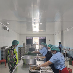 Pendampingan MBG di Kecamatan Pantai Baru Berjalan Aman dan Lancar