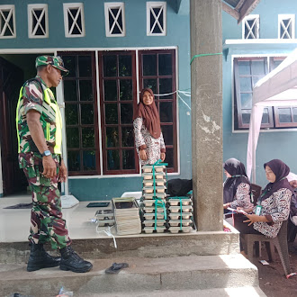Dukung Kesehatan Warga Binaan, Babinsa Koramil Ende Selatan Pantau Kegiatan Posyandu