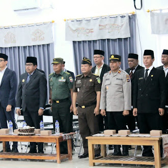 Kasdim 1601/Sumba Timur Hadiri Pelantikan Kepala Puskesmas di Aula Setda