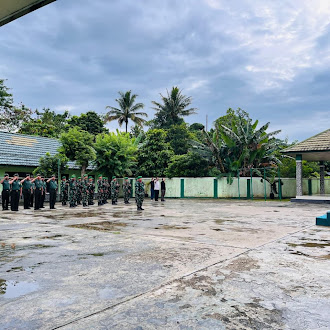 Kasdim 1613/Sumba Barat Pimpin Upacara Bendera Mingguan