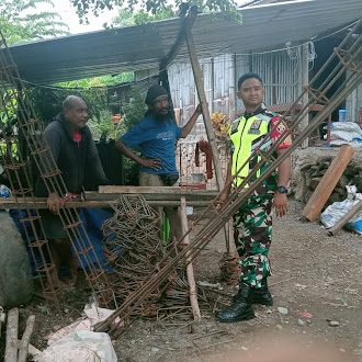 Situasi Aman dan Kondusif, Babinsa Aesesa Hadir di Tengah Masyarakat Kelurahan Danga