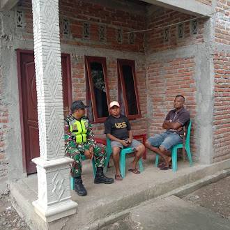 Babinsa Hadir di Tengah Masyarakat, Jaga Keamanan Wilayah Desa Natatoo