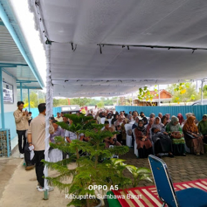 Danramil 1628-01/Taliwang Hadiri Peresmian SPPG Telaga Bertong