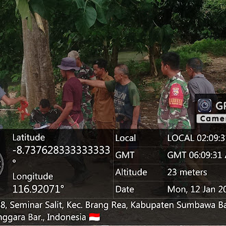 Persiapan Pembangunan Jembatan Gantung, Babinsa Lakukan Pendampingan di Desa Seminar Salit