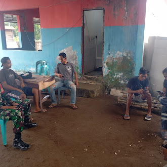 Pererat Sinergi TNI dan Warga, Babinsa Desa Maluk Gelar Komsos