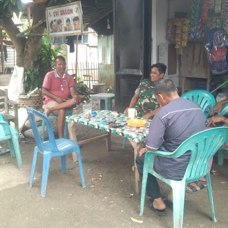 Melalui Komsos, Babinsa Desa Desaloka Ajak Warga Hidup Sehat