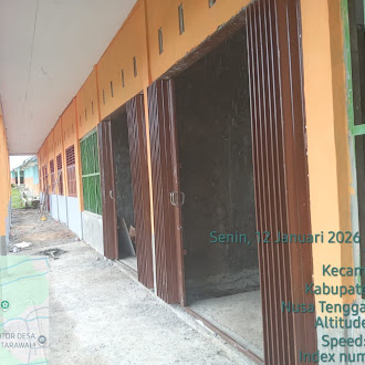 Revitalisasi SMK St. Yosep Soa Hampir Rampung, Babinsa Lakukan Pemantauan