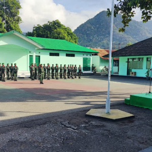 Melalui Upacara Bendera, Kodim 1602/Ende Perkuat Disiplin dan Patriotisme Prajurit