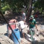 Rehab RTLH di Kelurahan Moru Berjalan Lancar, TNI Hadir Bantu Warga Kurang Mampu