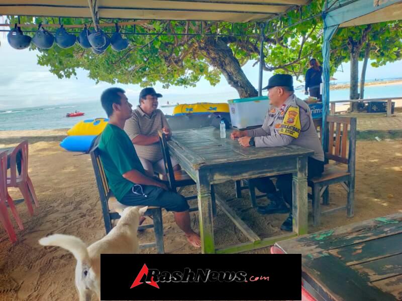 Polsek Kuta Selatan Intensifkan Cooling System, Sambangi Wisata Water Sport Segara Samuh Benoa