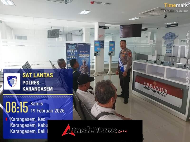Satlantas Polres Karangasem Tingkatkan Pelayanan SIM dan Edukasi Pengendara untuk Cegah Laka Lantas