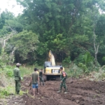 Babinsa, Linmas, dan Warga Bersatu Sukseskan Pra TMMD ke-127 Kodim 1603/Sikka