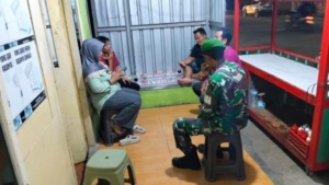 Koramil 1628-01/Taliwang Perkuat Keamanan Wilayah Lewat Patroli Rutin Malam Hari