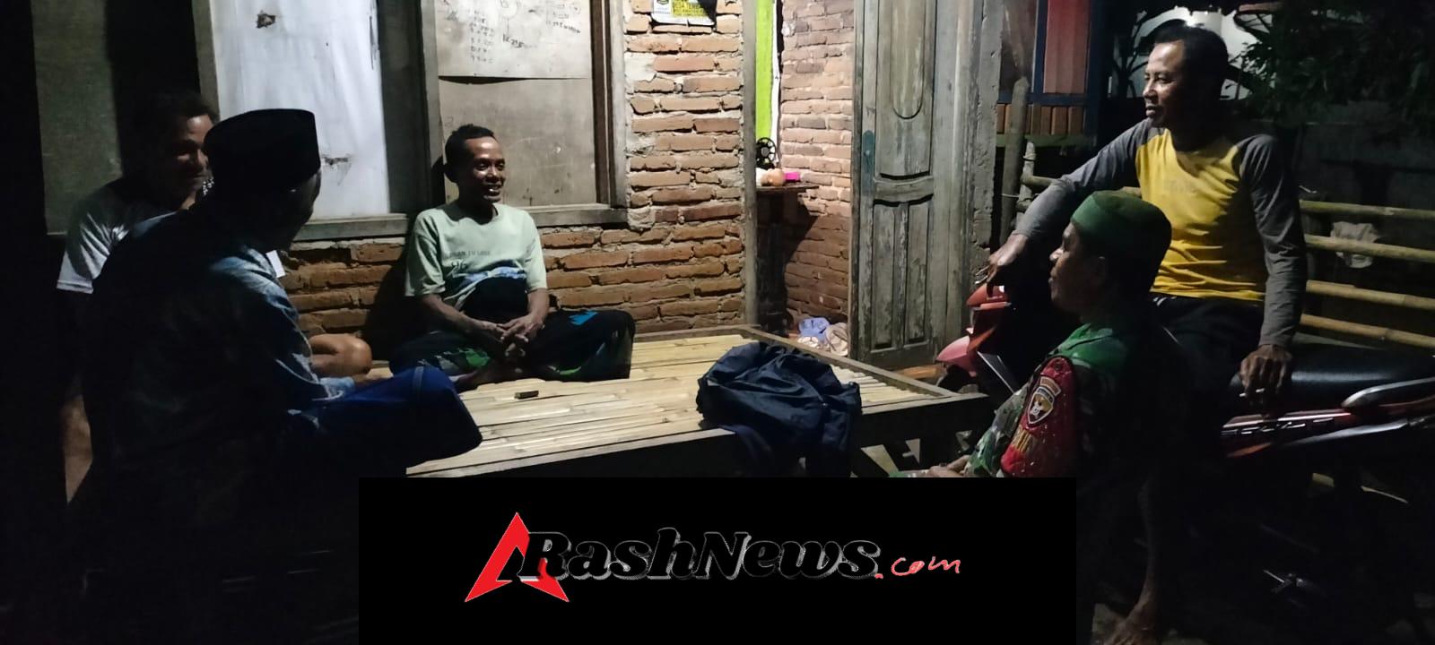 Kongkow-kongkow Malam Babinsa Koramil Hu’u Tingkatkan Solidaritas Warga Desa Ranggo