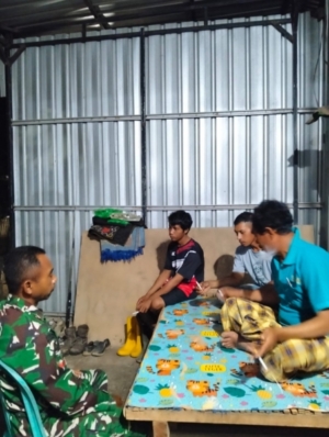 TNI Hadir di Tengah Masyarakat, Patroli Malam Ciptakan Situasi Kondusif