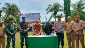 TMMD ke-127 Kodim 1618/TTU Fokuskan Pembangunan Ruang Kelas di Wilayah Perbatasan