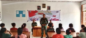 TMMD Kodim 1618/TTU Perkuat Karakter Masyarakat Lewat Edukasi Kebangsaan
