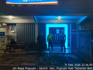 Blue Light Patrol Polsek Pupuan, Wujud Nyata Harkamtibmas di Wilayah Hukum Pupuan