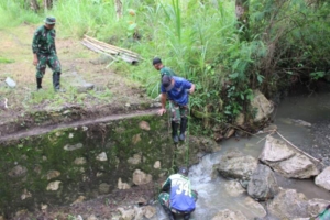 Jembatan Alap Alap Diresmikan Oleh Satgas Pamtas Yonarhanud 2 Kostrad, Harapan Baru Warga Desa Saenam