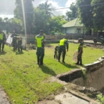 Tingkatkan Kesiapsiagaan, Koramil 1627-03/Batutua Laksanakan Apel dan Kegiatan Pangkalan