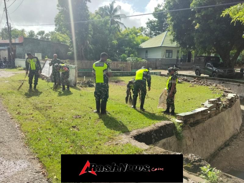 Tingkatkan Kesiapsiagaan, Koramil 1627-03/Batutua Laksanakan Apel dan Kegiatan Pangkalan