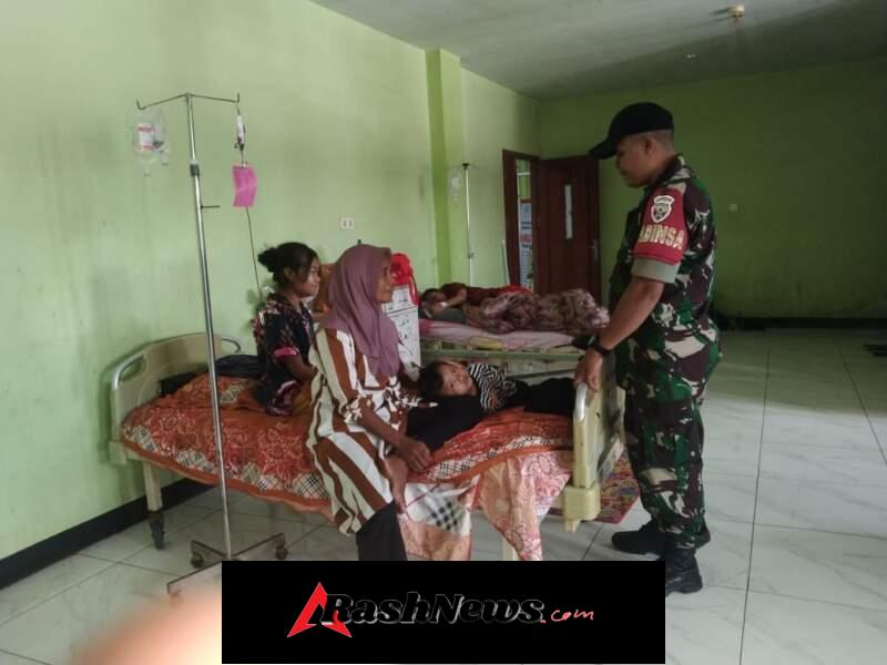 Wujud Nyata Silaturahmi, Babinsa Sambangi Warga Opname di RSUD Wujud Nyata Silaturahmi, Babinsa Sambangi Warga Opname di RSUD