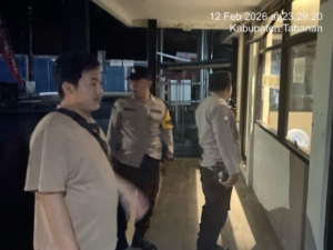 Polsek Kediri Tingkatkan Pelaksanaan Patroli Barcode Malam Hari