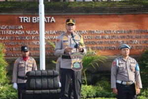 Kapolres Karangasem Pimpin Upacara Hari Kesadaran Nasional 2026: Tekankan Loyalitas dan Humanisme