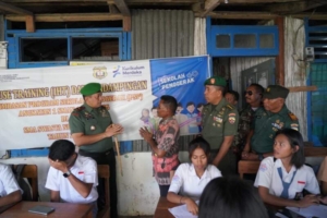 Wujud Kepedulian TNI AD, Danrem 161/Wira Sakti Perbaiki Sekolah dan Jamin Kenyamanan Belajar