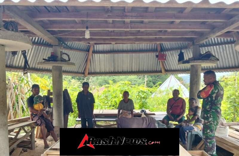 Babinsa Hadir di Tengah Masyarakat, Dorong Kemandirian Ekonomi Desa Tainsala