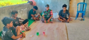 Babinsa Serma Rusli Tekankan Pentingnya Silaturahmi untuk Keamanan Desa