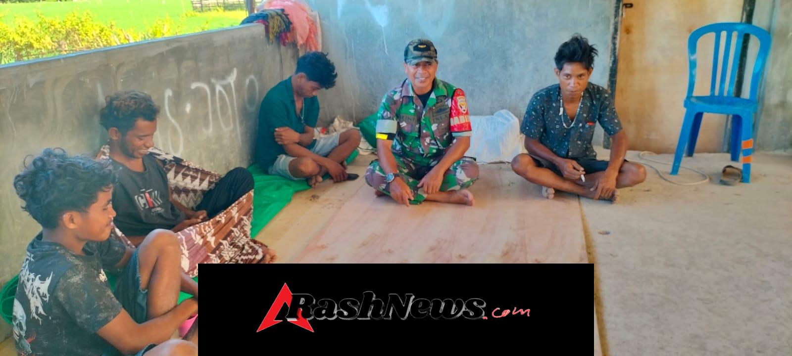 Babinsa Serma Rusli Tekankan Pentingnya Silaturahmi untuk Keamanan Desa