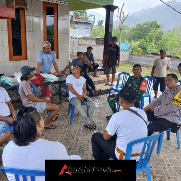 Komsos Babinsa dan Bhabinkamtibmas Perkuat Kebersamaan Warga Desa Lokapaksa