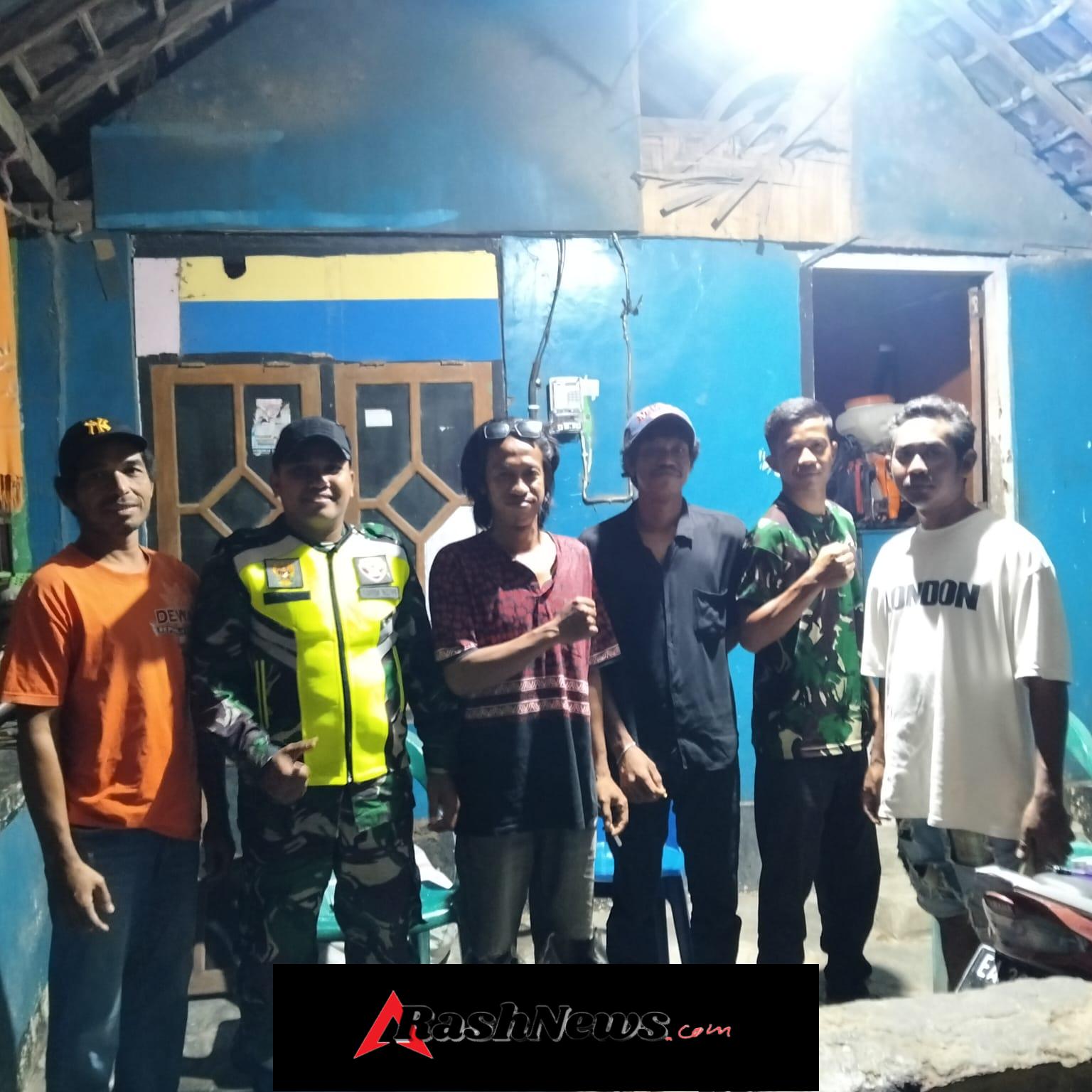  Koramil Ropang Dekat dengan Warga, Perkuat Keamanan Lingkungan 