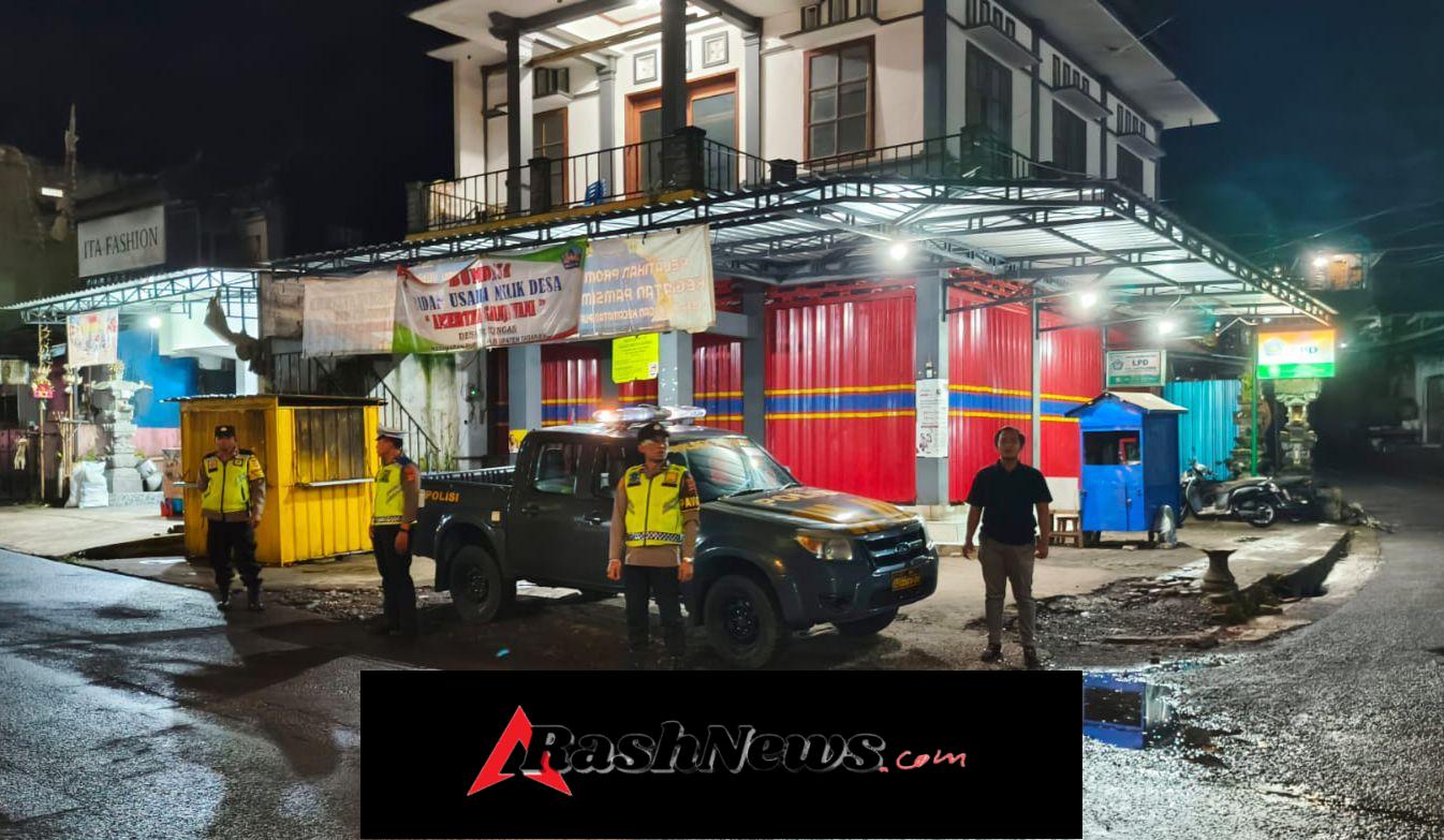 *Giat Blue Light Patrol Polsek Pupuan Guna Mewujudkan Rasa Aman Masyarakat di Malam Hari*