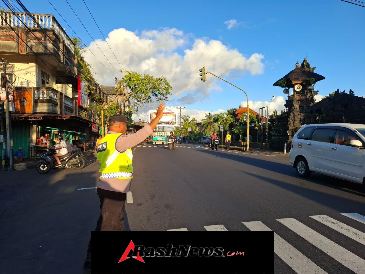 *Cegah Fatalitas, Polsek Selemadeg intensifkan Strong Point Pagi