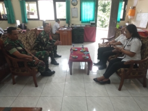 Koramil Tegallalang dan SMPN 3 Tegallalang Satukan Komitmen Majukan Dunia Pendidikan