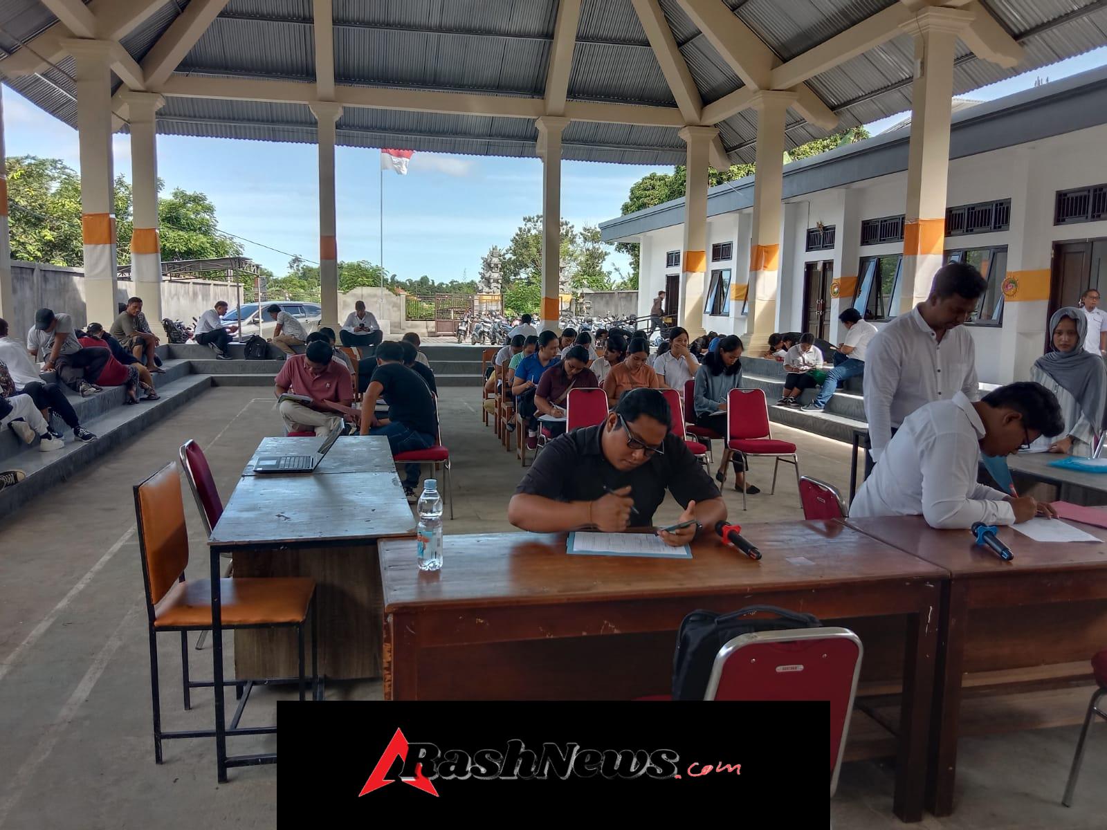 Dukung Program Nasional, Babinsa Banjar Hadir dalam Seleksi Relawan Dapur MBG
