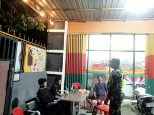 Demi Kenyamanan Warga, Koramil Lape Lopok Konsisten Laksanakan Patroli Malam
