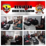 Babinsa Singapadu Tengah Tingkatkan Koordinasi Desa, Waspadai Dampak Cuaca Ekstrem di Wilayah Sukawati