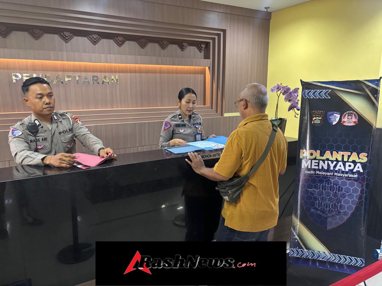 Polantas Menyapa, Komitmen Sat Lantas Polres Badung dalam Melayani Masyarakat